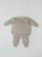 Completo nascita Neonata Tortora CLAUDIA/CN-T by PICCOLA GIUGGIOLA