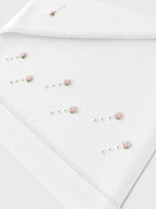 Lenzuolino Neonata Bianco MERIDA/LE by PICCOLA GIUGGIOLA