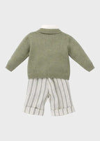 Completo Cerimonia Bimbo Verde MN408414/4878 by COLORICHIARI