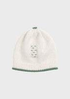 Cuffia Neonato Bianco MONDELLO 1409 by PICCOLA GIUGGIOLA