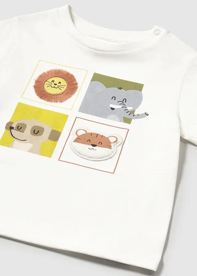T-shirt Bimbo Panna 1056/19 by MAYORAL