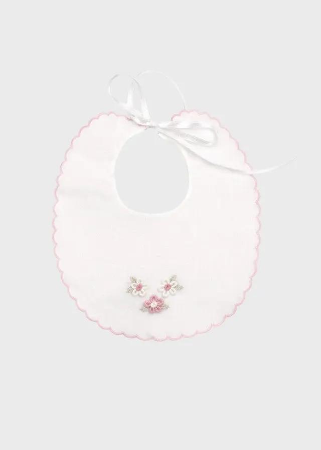 Bavetta Neonata Rosa NAIME/BAV-R by PICCOLA GIUGGIOLA