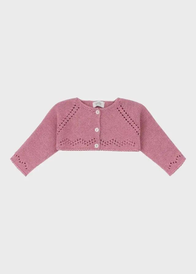 Giacca Bimba Rosa CORTA DESAGUJADO 9000/54 by YOEDU