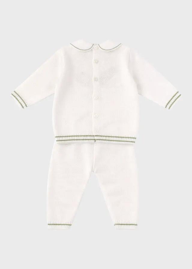 Completo nascita Neonato Verde EK5650/V by MARLU'
