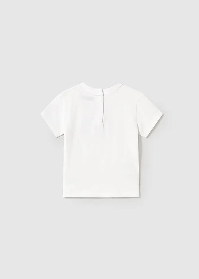 T-shirt Bimbo Bianco 1052/92 by MAYORAL