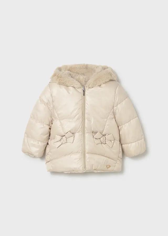 Cappotto Bimba Avorio 2435/80 by MAYORAL