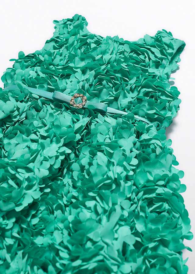 Abito Bimba Verde 5038/9 by ABEL & LULA