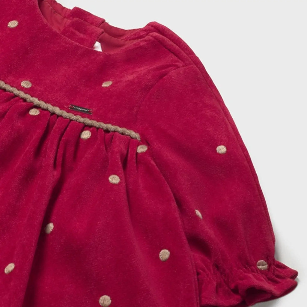 Abito Bimba Rosso 2820/1 by MAYORAL