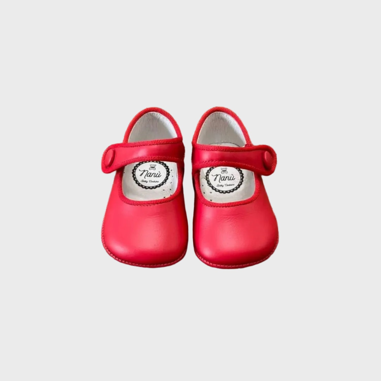 Scarpette Bimba Rosso A2501/BE by NANU'
