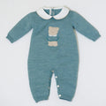 Tutina Neonato Verde ORSETTO 334/E by BABY LORD