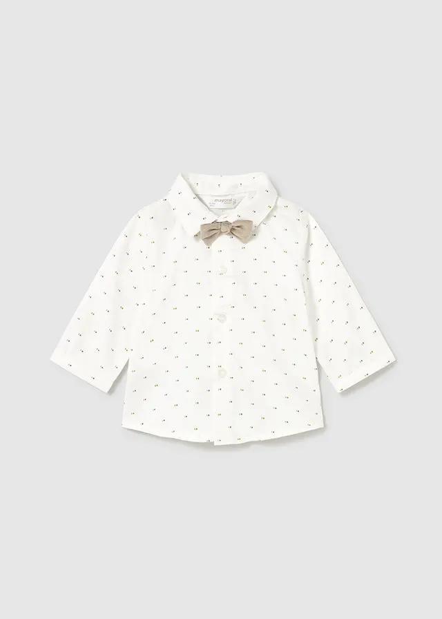 Camicia Bimbo Beige 2196/21 by MAYORAL