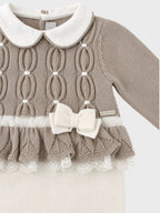 Tutina Neonata Beige FF168620/2088 by COLORICHIARI