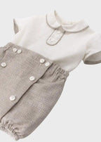 Completo Cerimonia Bimbo Beige 39820 by LILUS