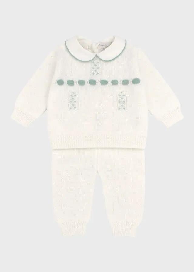 Completo nascita Neonato Bianco MONDELLO 1406 by PICCOLA GIUGGIOLA