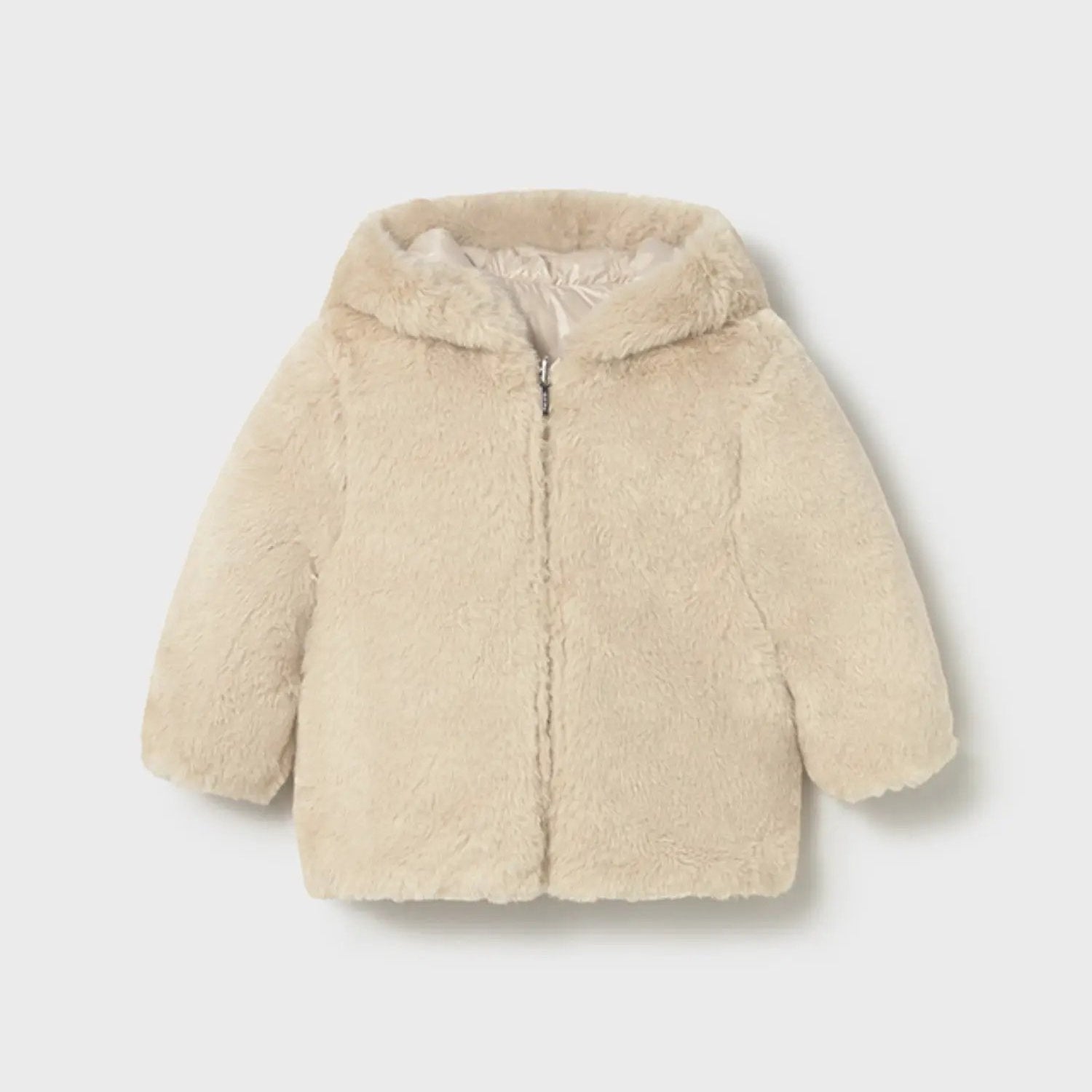 Cappotto Bimba Avorio 2435/80 by MAYORAL