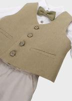 Completo Cerimonia Bimbo Verde MN568442/4951 by COLORICHIARI