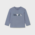 T-shirt Bimbo Azzurro 108/29 by MAYORAL