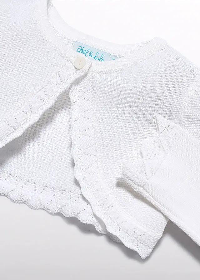 Giacca Bimba Bianco 5301/26 by ABEL & LULA