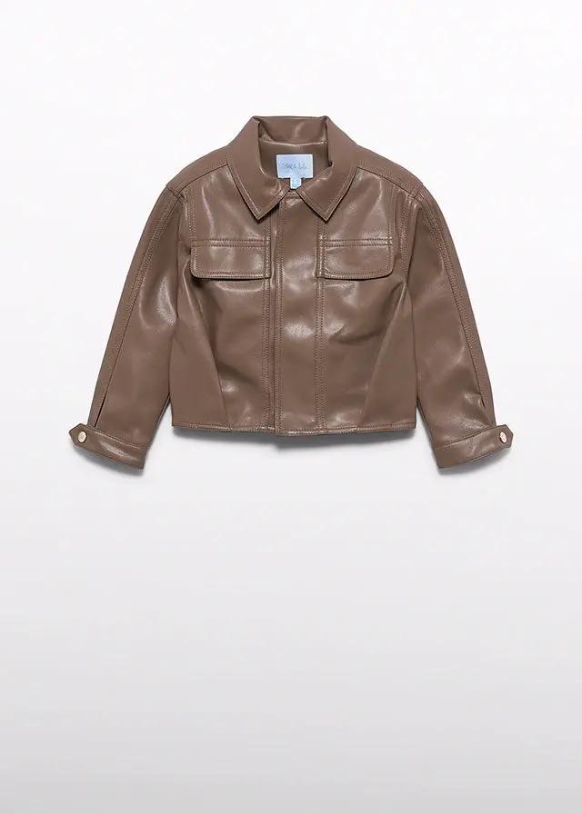 Giacca Bimba Marrone 5812/56 by ABEL & LULA