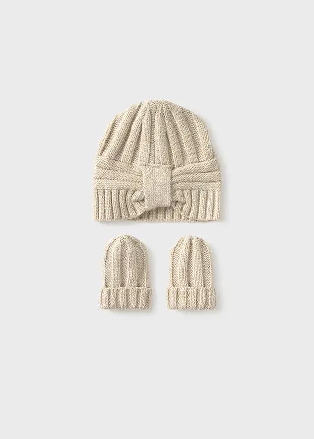 Cappello Bimba Beige 9930/66 by MAYORAL