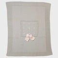 Coperta Neonata Avorio FIORI 132/S by BABY LORD