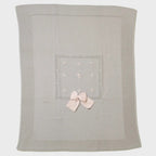 Coperta Neonata Avorio FIORI 132/S by BABY LORD