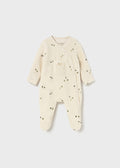 Tutina Maniche Lunghe Panna Beige Ciniglia 2729/39