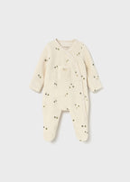 Tutina Maniche Lunghe Panna Beige Ciniglia 2729/39