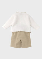 Completo Cerimonia Bimbo Avorio EV21760 by MARLU'