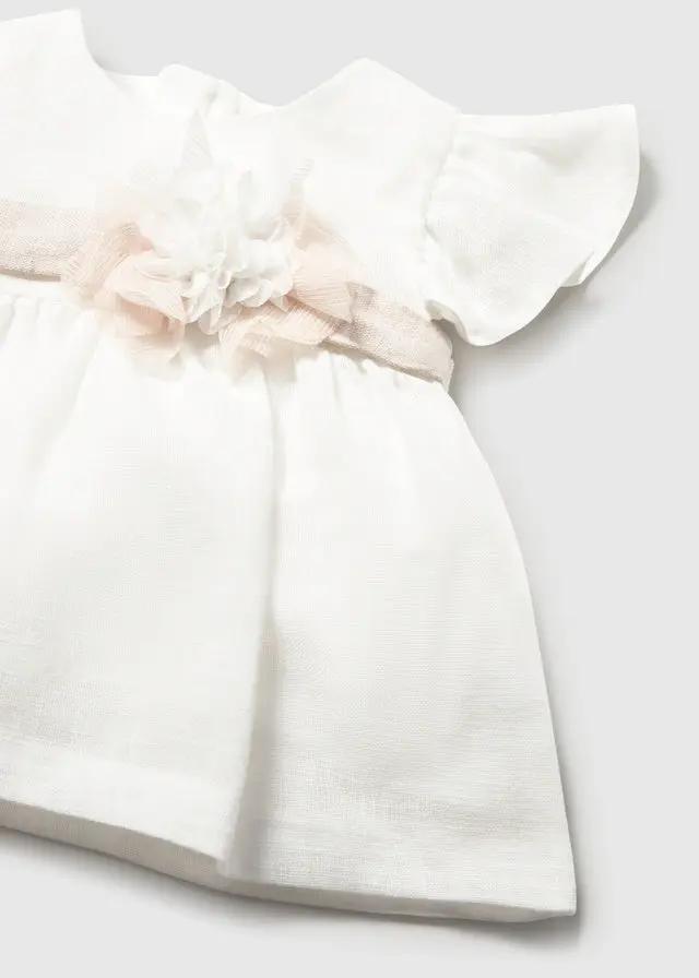 Abito Bimba Bianco 1886/49 by MAYORAL
