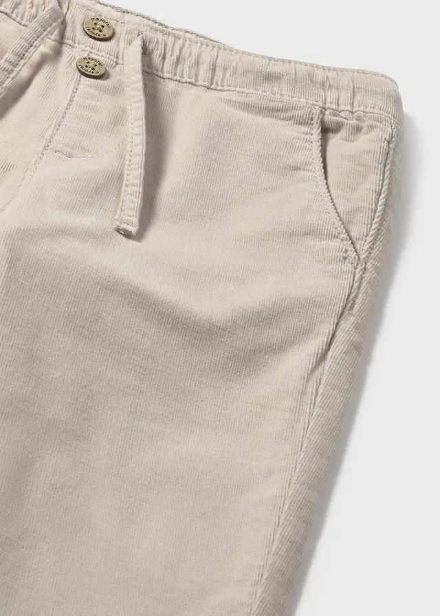 Pantaloni Bimbo Avorio 2507/90 by MAYORAL