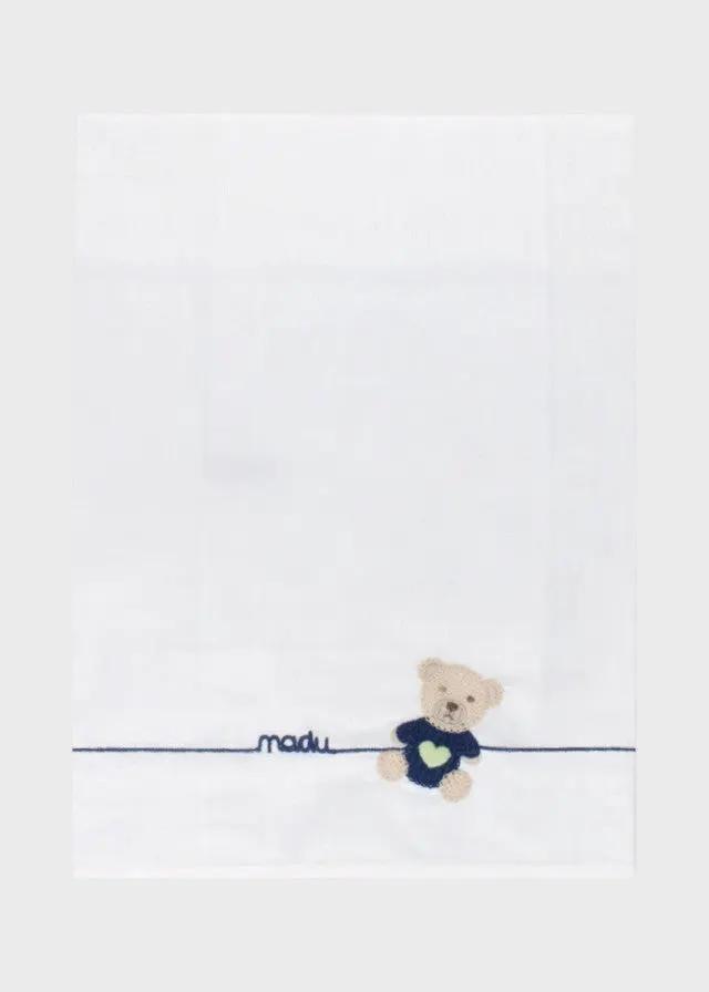 Lenzuolino Neonato Bianco EK60LE by MARLU'