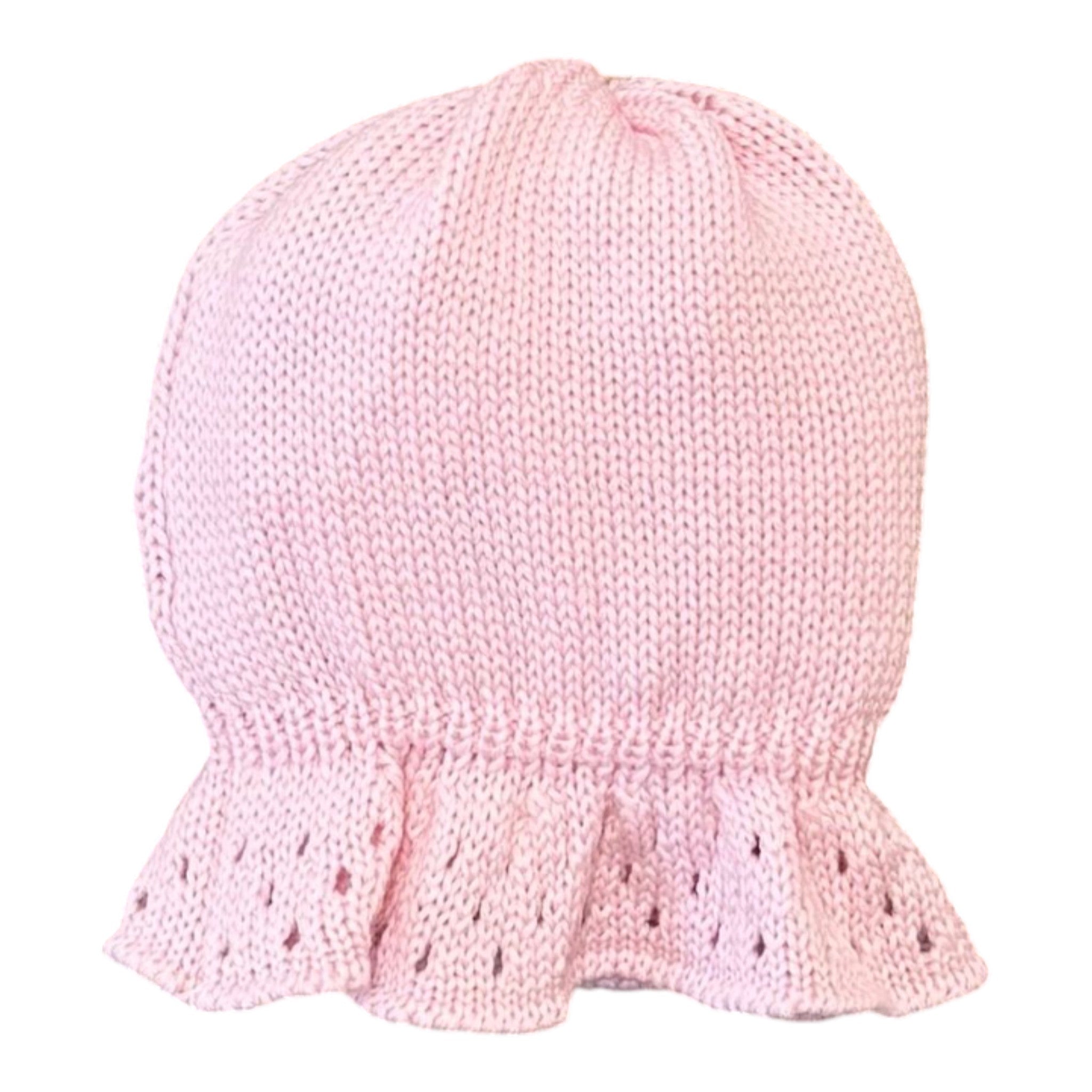 Cuffia Neonata Rosa CU80/R