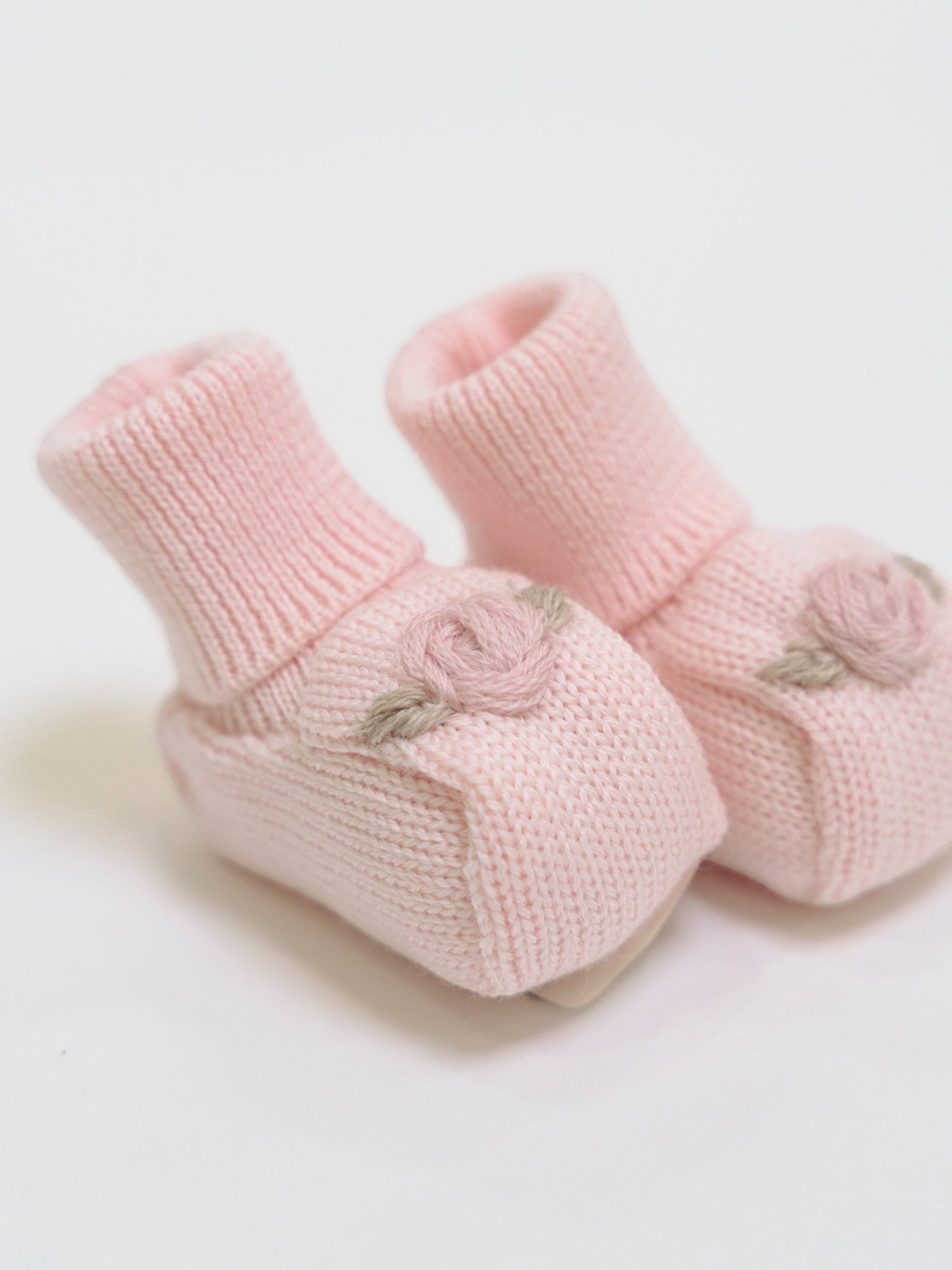 Babbucce Neonata ROSA IN24S/R -  NANU' BABY