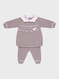Completo nascita Neonata Tortora IS2219/T by MARLU'