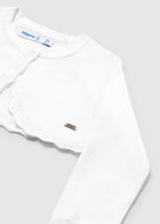 Giacca Bimba Bianco 306/86 by MAYORAL