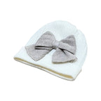 Cuffia Neonata Panna FIOCCHI/640 by BABY LORD