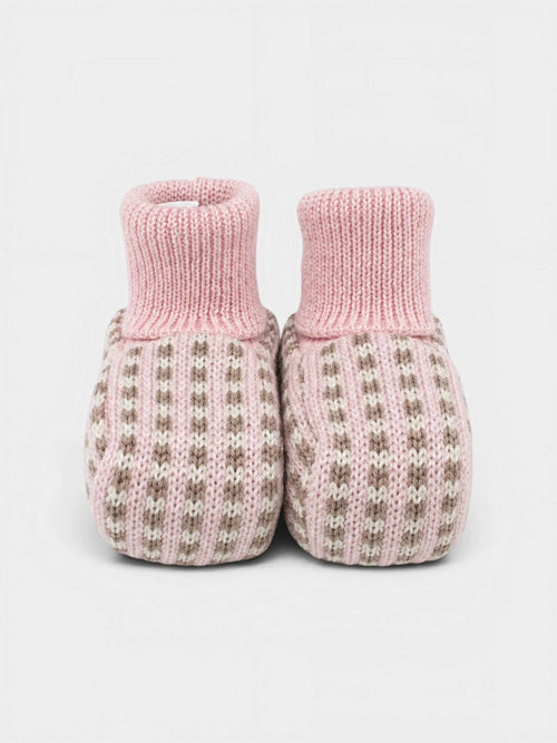 Babbucce Neonata Rosa IN53S/R by MARLU'