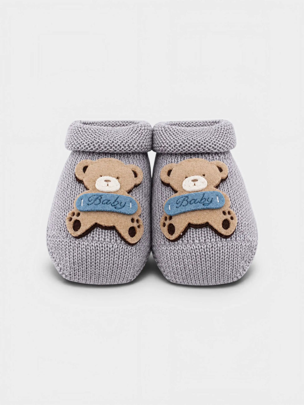 Babbucce Neonato Grigio 2835/N4 by STORY LORIS