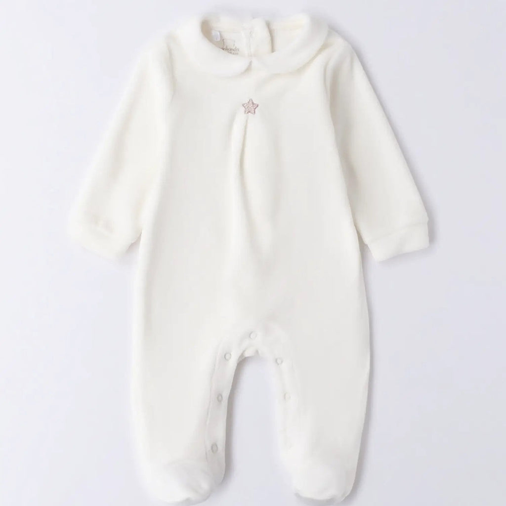 Tutina Neonato Bianco 3F671/112 by MINIBANDA