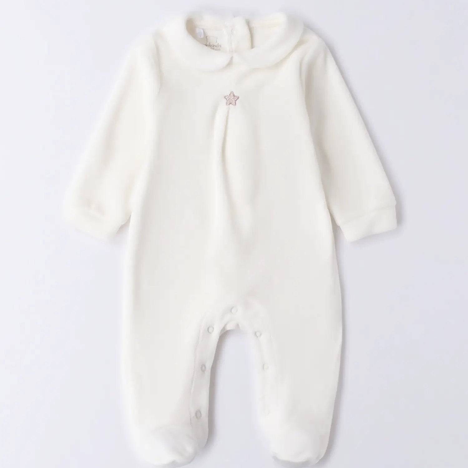 Tutina Neonato Bianco 3F671/112 by MINIBANDA