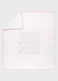 Coperta Neonata Rosa EK1380 by MARLU'