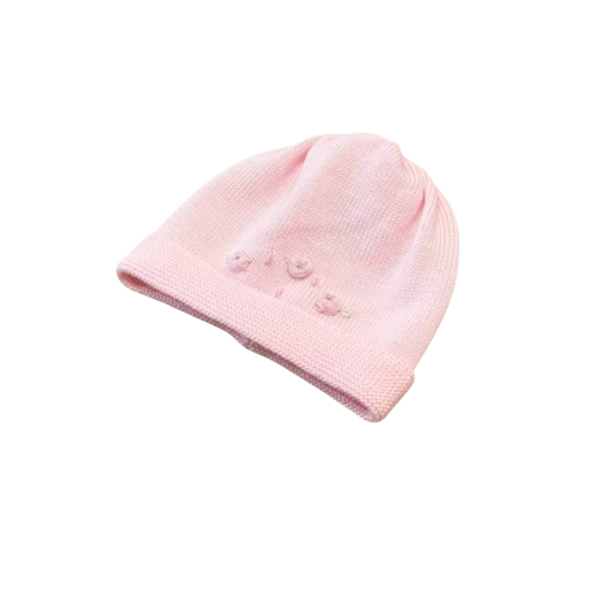 Cuffia Rouches Neonata Rosa ROUCHES 645/R