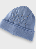 Cuffia Neonato Azzurro NIDO D'APE 600/5848 by BABY LORD