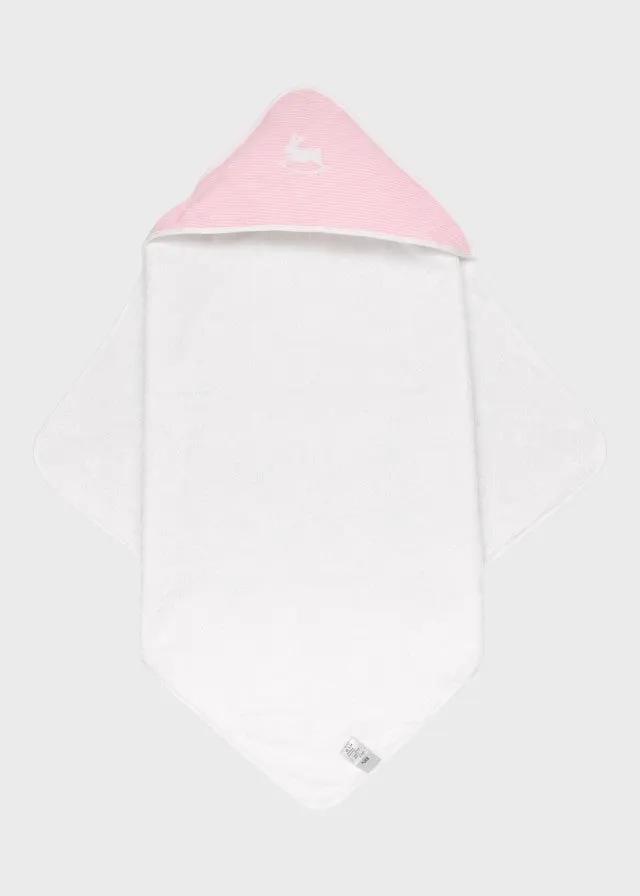 Accappatoio Neonata Rosa C63621/R-B by COCCODE'