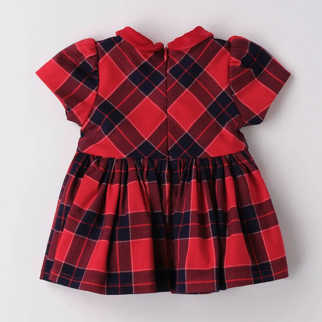 Abito Bimba Rosso 3F725/2253 by MINIBANDA