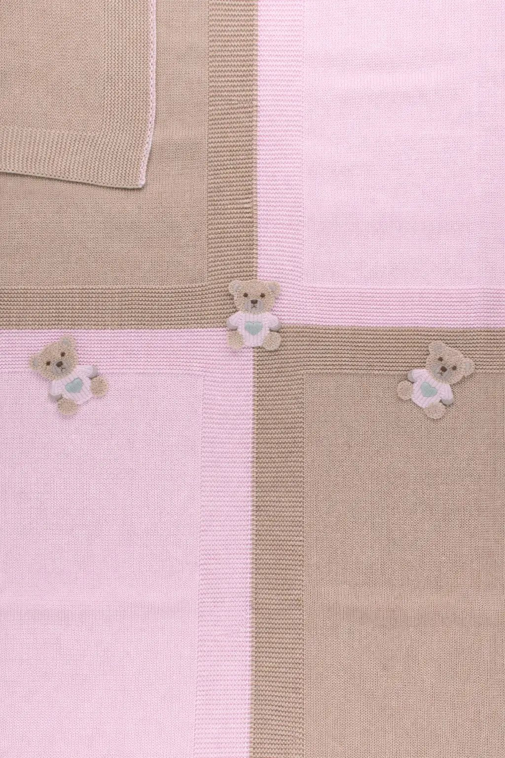 Coperta Neonata Rosa EK6080/R by MARLU'