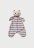 Doudou Gatto Beige Azzurro Poliestere 9963/77