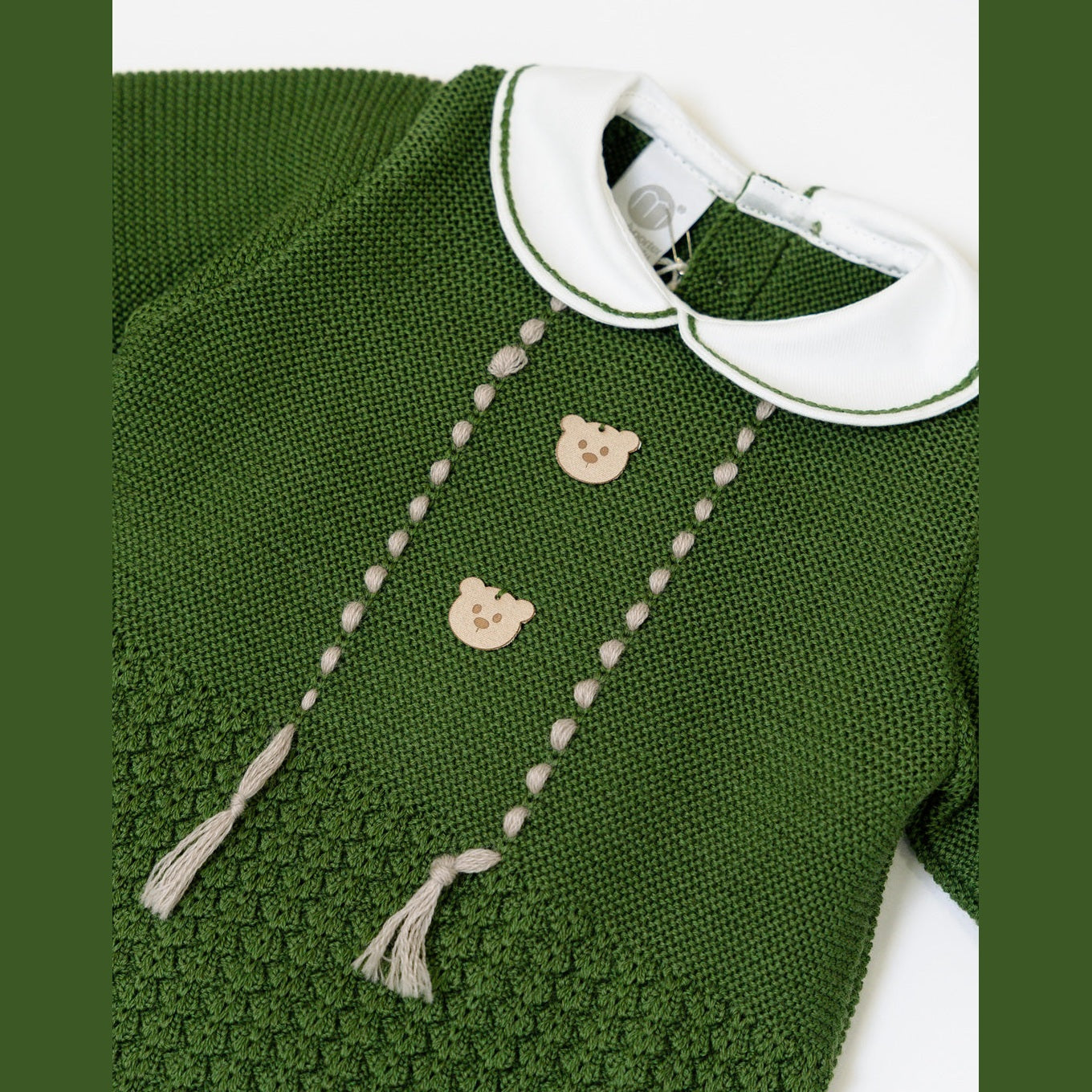 Tutina Neonato VERDE IN6210 -  NANU' BABY