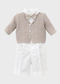 Completo Cerimonia Bimbo Beige EN71360 by MARLU'